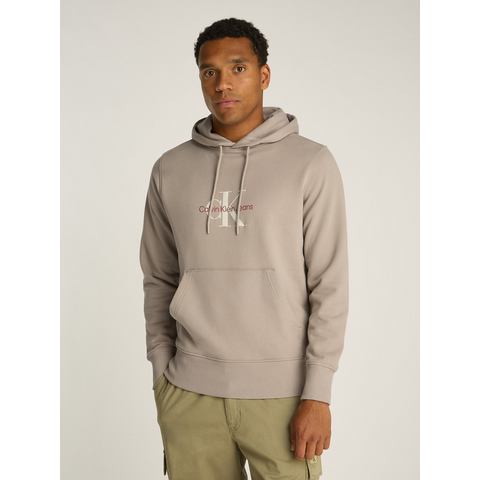 Calvin Klein Sweatshirt DISTRESSED MONOLOGO HOODIE