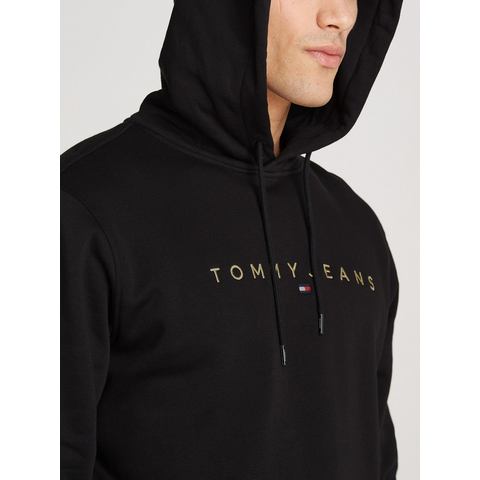 TOMMY JEANS Sweatshirt TJM REG LINEAR GOLD HOOD EXT