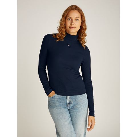 TOMMY JEANS Shirt met lange mouwen TJW ESSENTIAL MOCK NECK