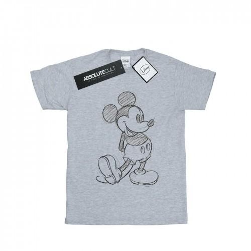 Disney Mickey Mouse Sketch Kick-katoenen T-shirt voor meisjes