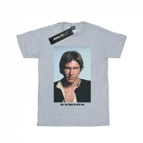 Star Wars meisjes Han Solo May The Force katoenen T-shirt