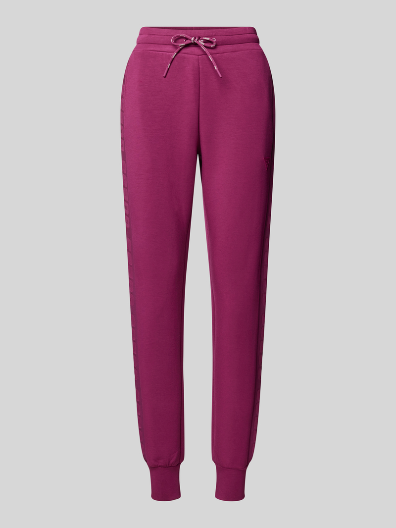 Guess Activewear Tapered fit sweatpants met tunnelkoord, model 'ALLIE'