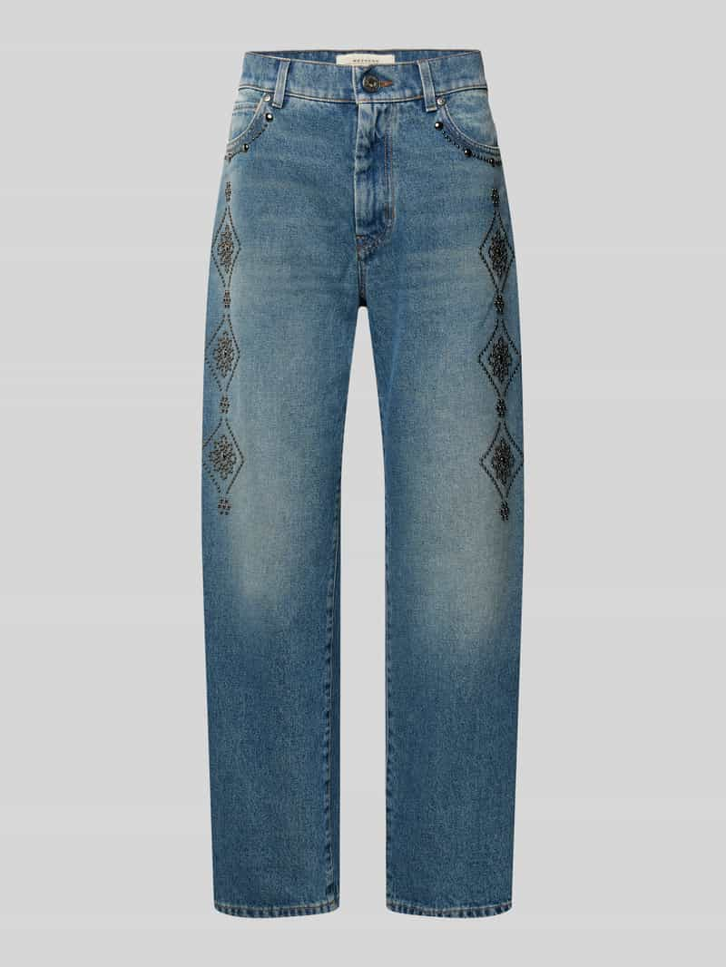 Weekend Max Mara Jeans met siersteentjes