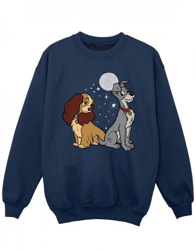 Disney Girls Lady en de Vagebond Maan Sweatshirt