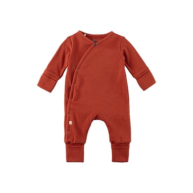 Sterntaler Rompers geribd tricot klei bruin