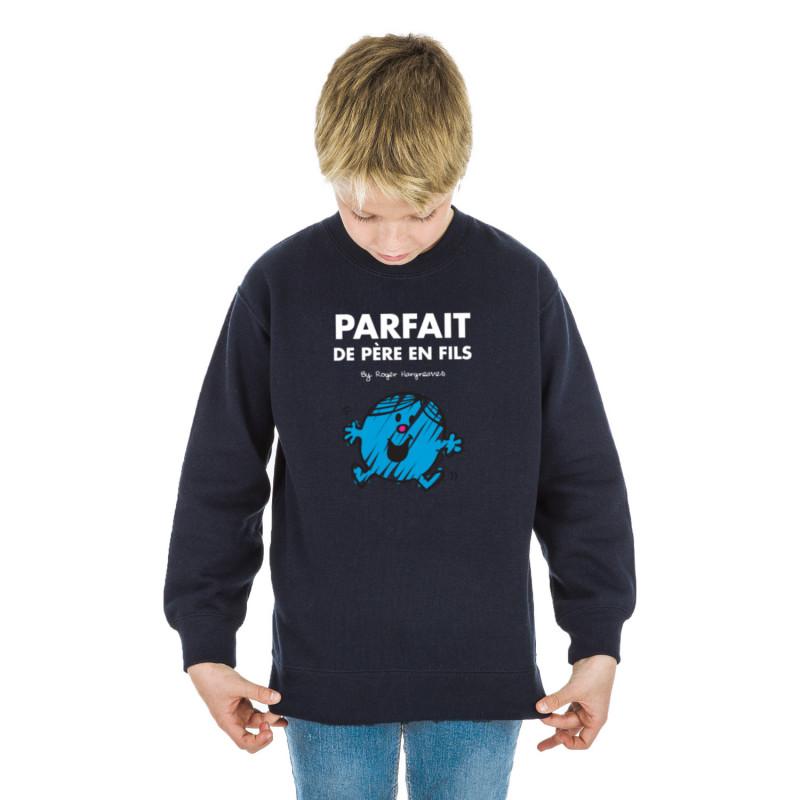 Monsieur Madame PERFECTE KINDER SWEATSHIRT VAN VADER OP ZOON