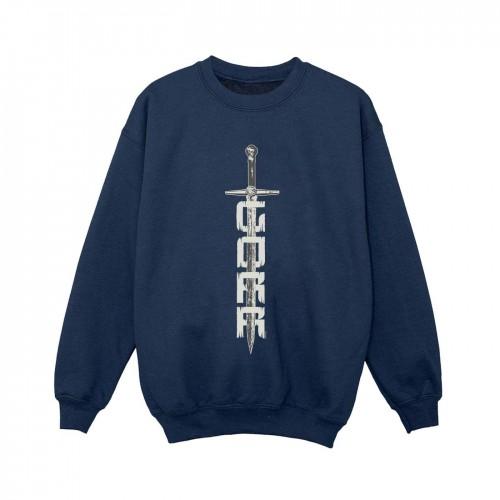 Marvel Boys Thor Love en Thunder Gorr Sword-sweatshirt