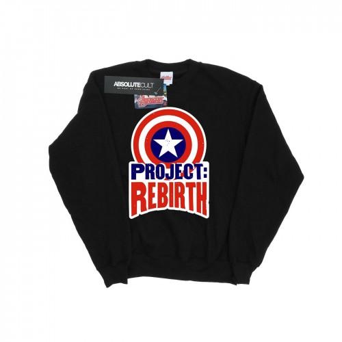 Marvel Heren Captain America Project Rebirth Sweatshirt