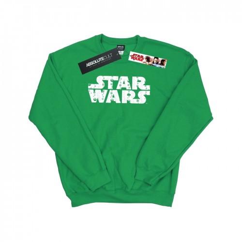 Star Wars heren kerstlogo sweatshirt