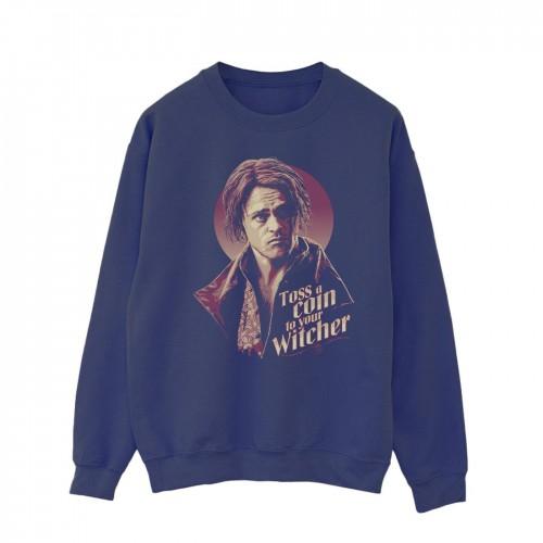 Pertemba FR - Apparel Netflix Heren The Witcher Bard Toss A Coin-sweatshirt