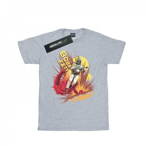 Star Wars Boys Boba Fett Rocket Powered T-Shirt