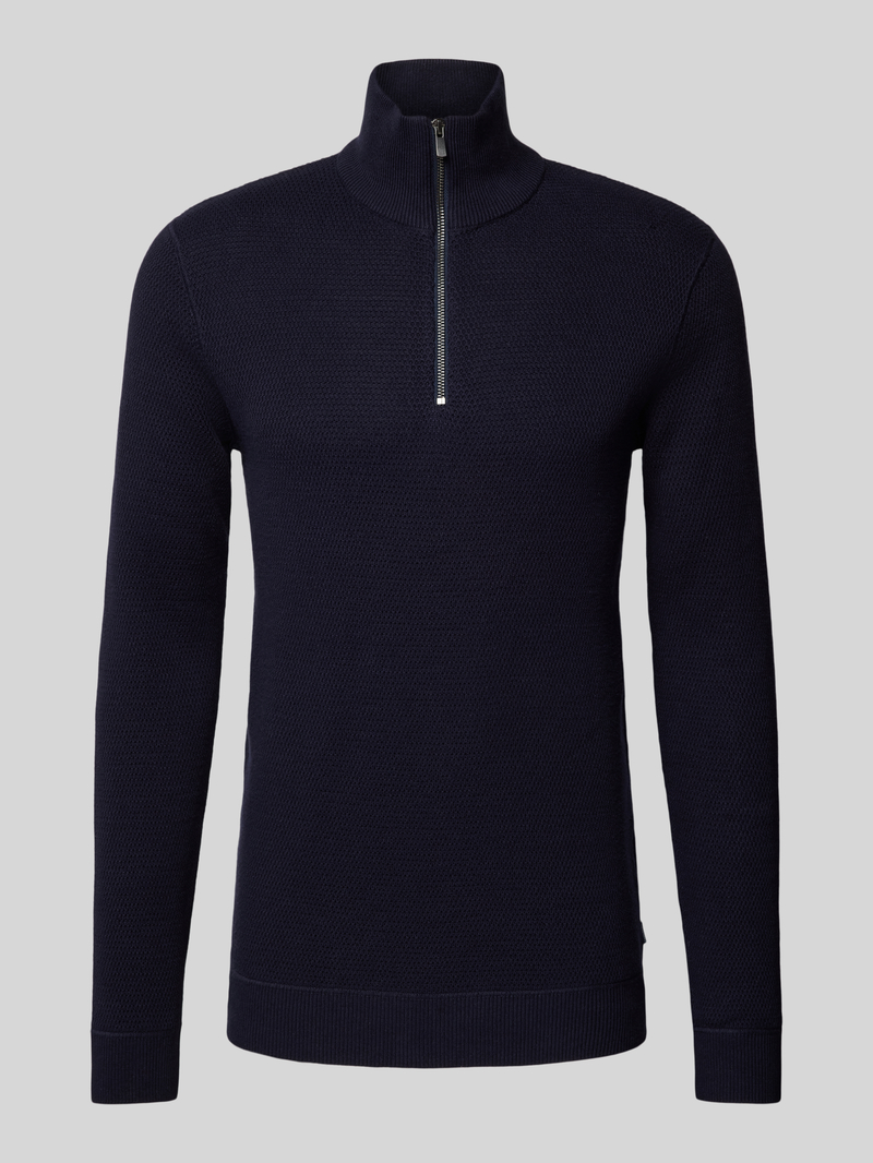 Jack & Jones Premium Gebreide pullover met opstaande kraag, model 'BLUCHRISTER'