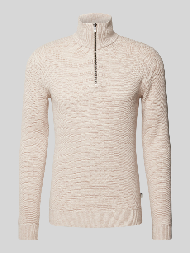 Jack & Jones Premium Gebreide pullover met opstaande kraag, model 'BLUCHRISTER'