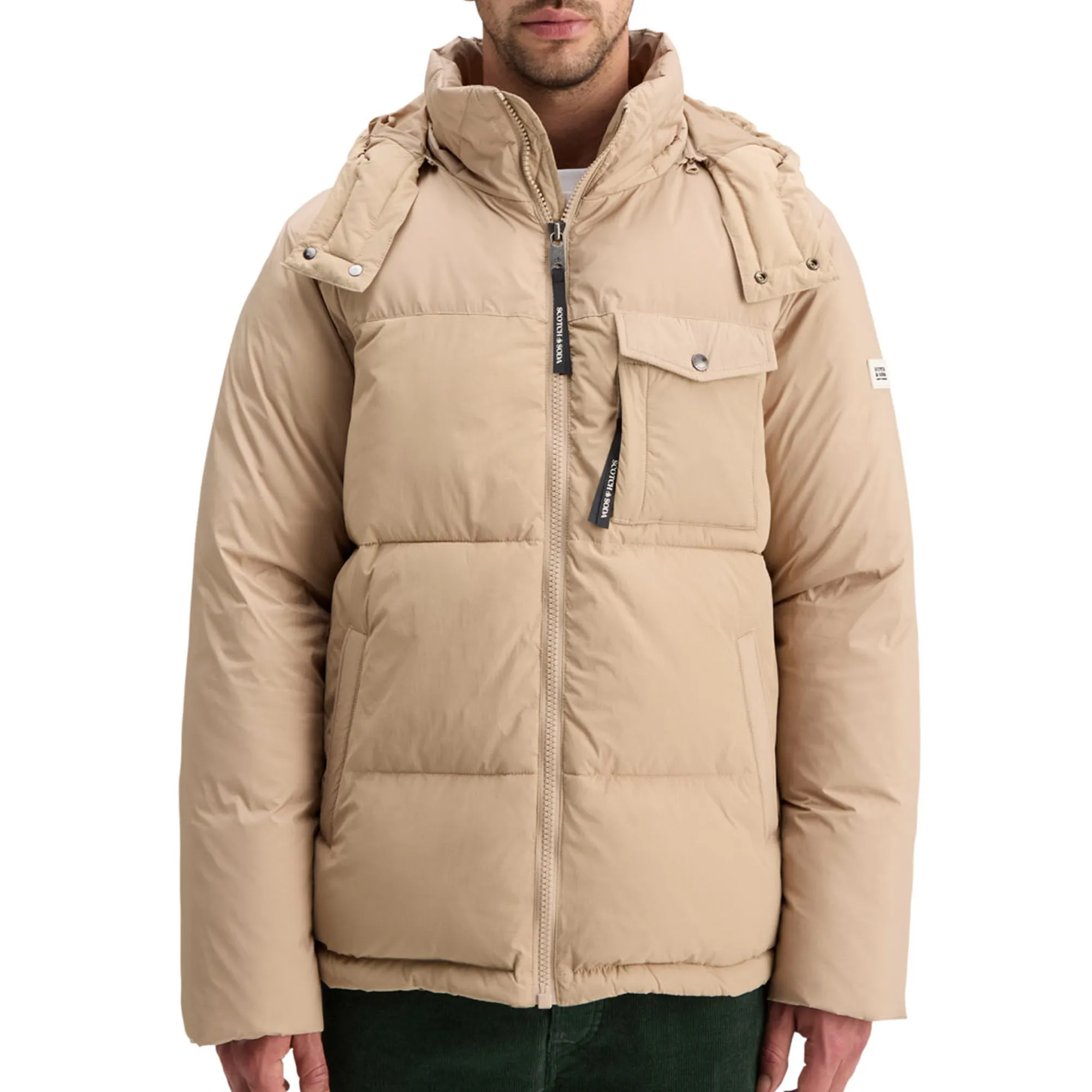 Scotch &oda Puffer Winterjas Heren