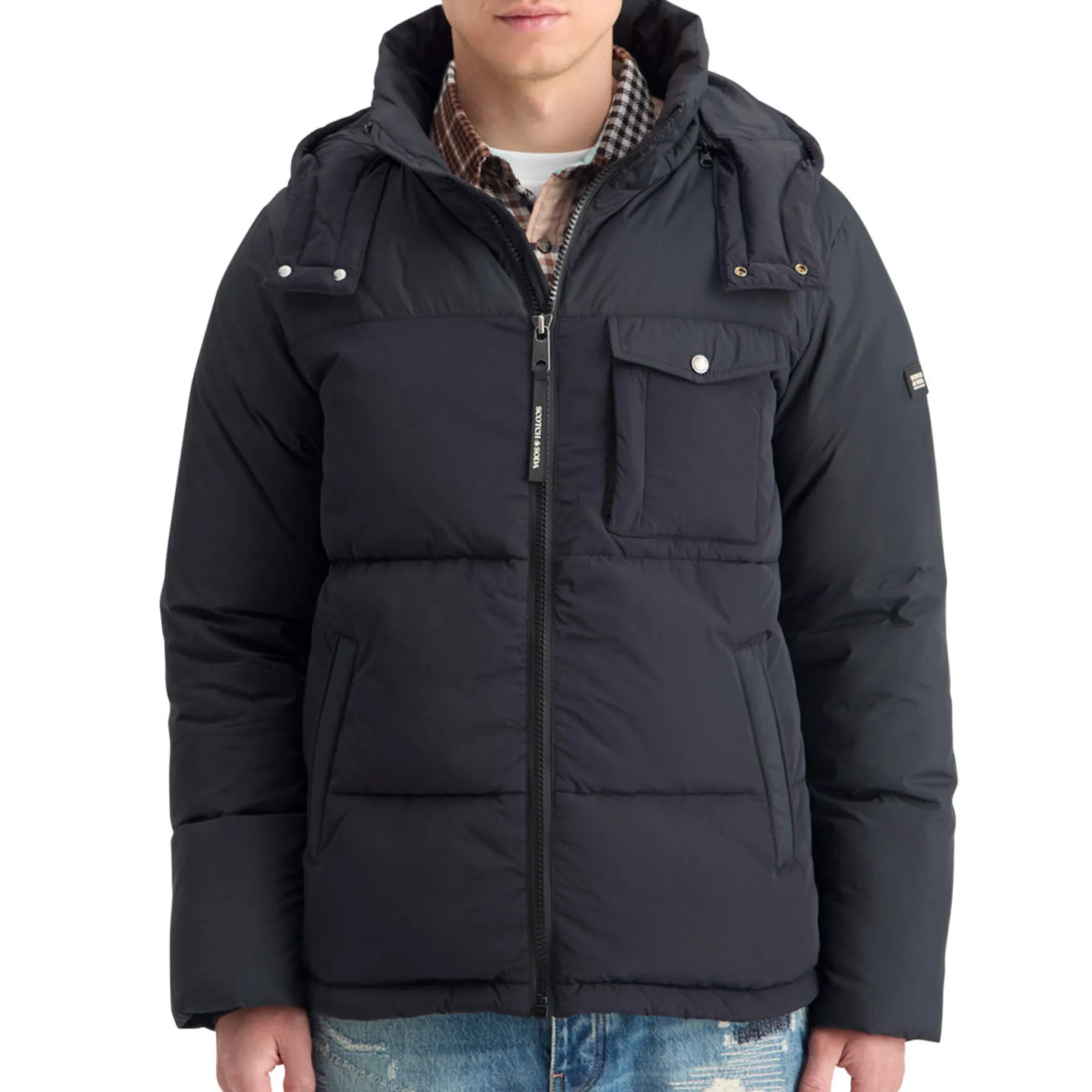 Scotch & Soda Puffer Winterjas Heren