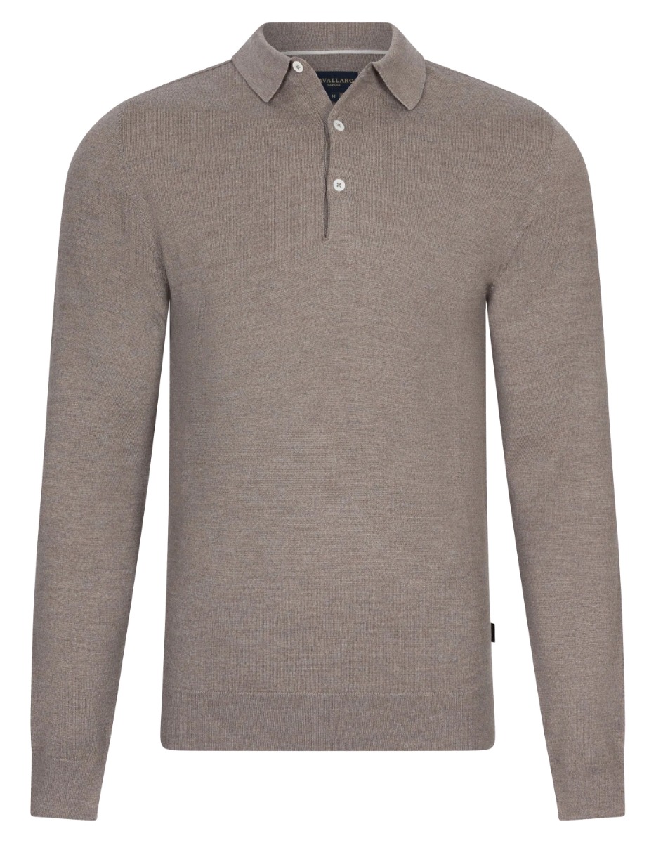 Cavallaro Merino polo ls polos 116245020