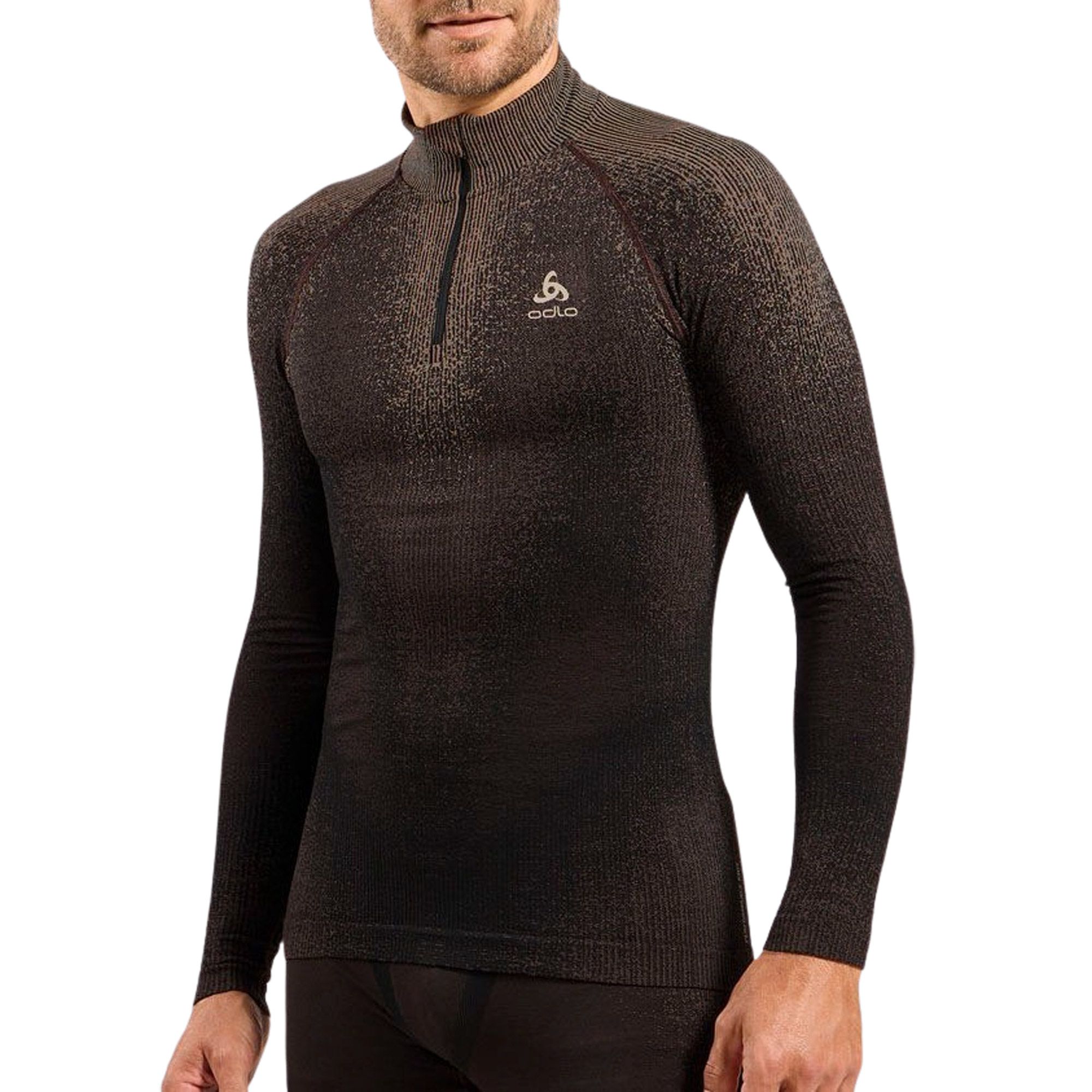 Odlo Blackcomb Eco Half Zip Turtle Neck Base Layer Longsleeve Heren