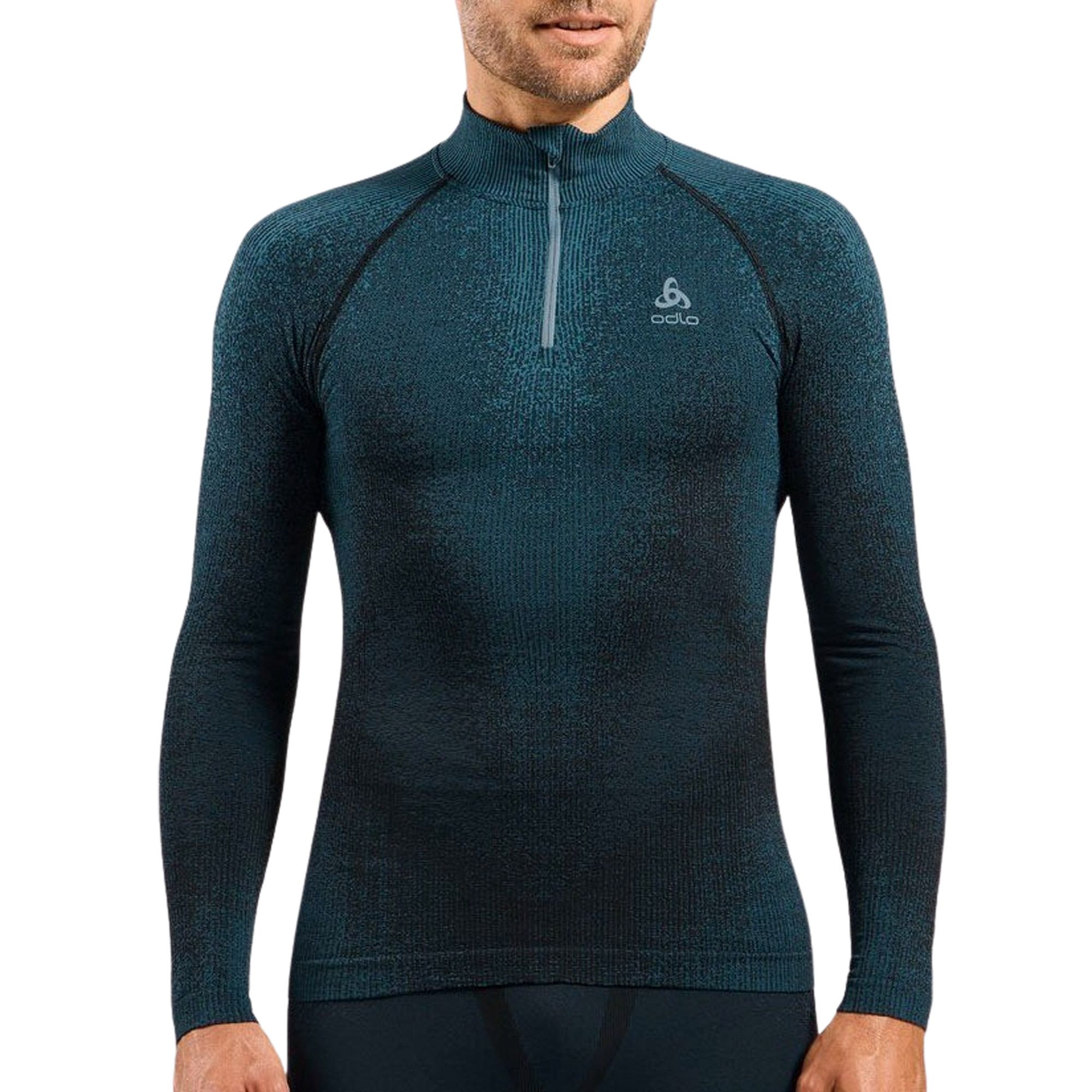 Odlo Blackcomb Eco Half Zip Turtle Neck Baseayerongsleeve Heren