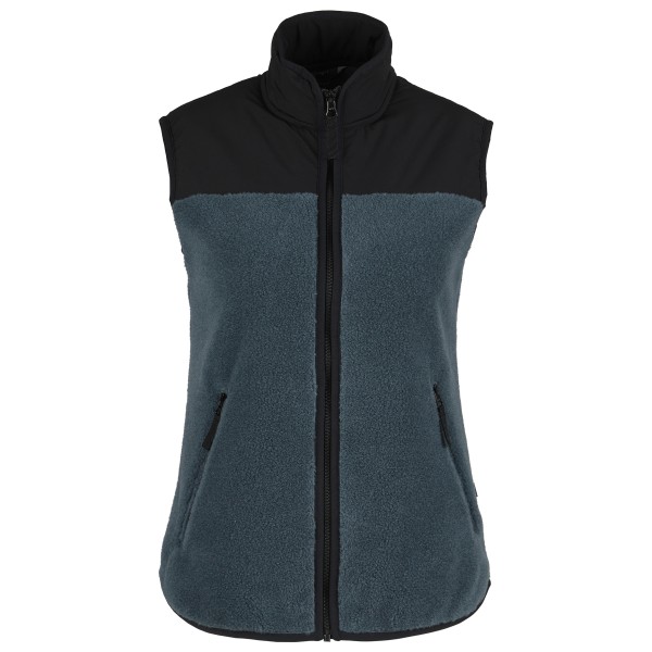 Stoic  Women's MerinoHighPile357 VallsboSt. Vest - Fleecebodywarmer, blauw