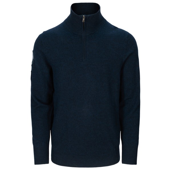 Amundsen Sports  Peak Half Zip - Merinotrui, blauw