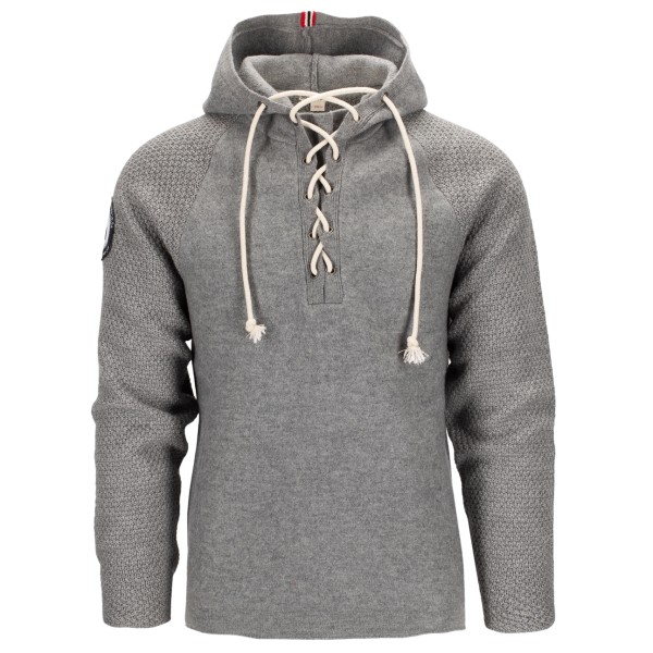 Amundsen Sports  Boiled Hoodie Laced - Merinotrui, grijs