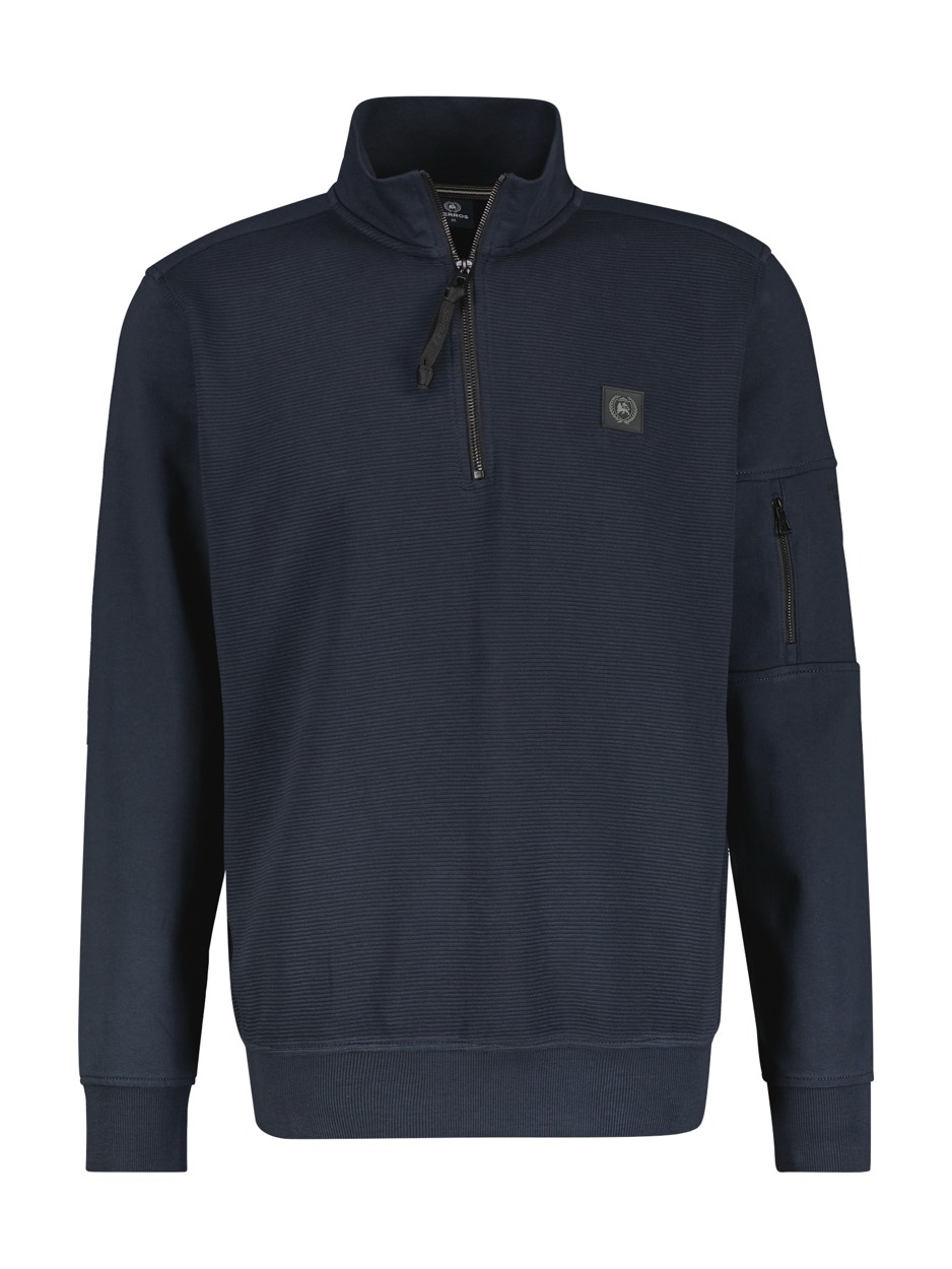 Lerros Sweater half zip navy