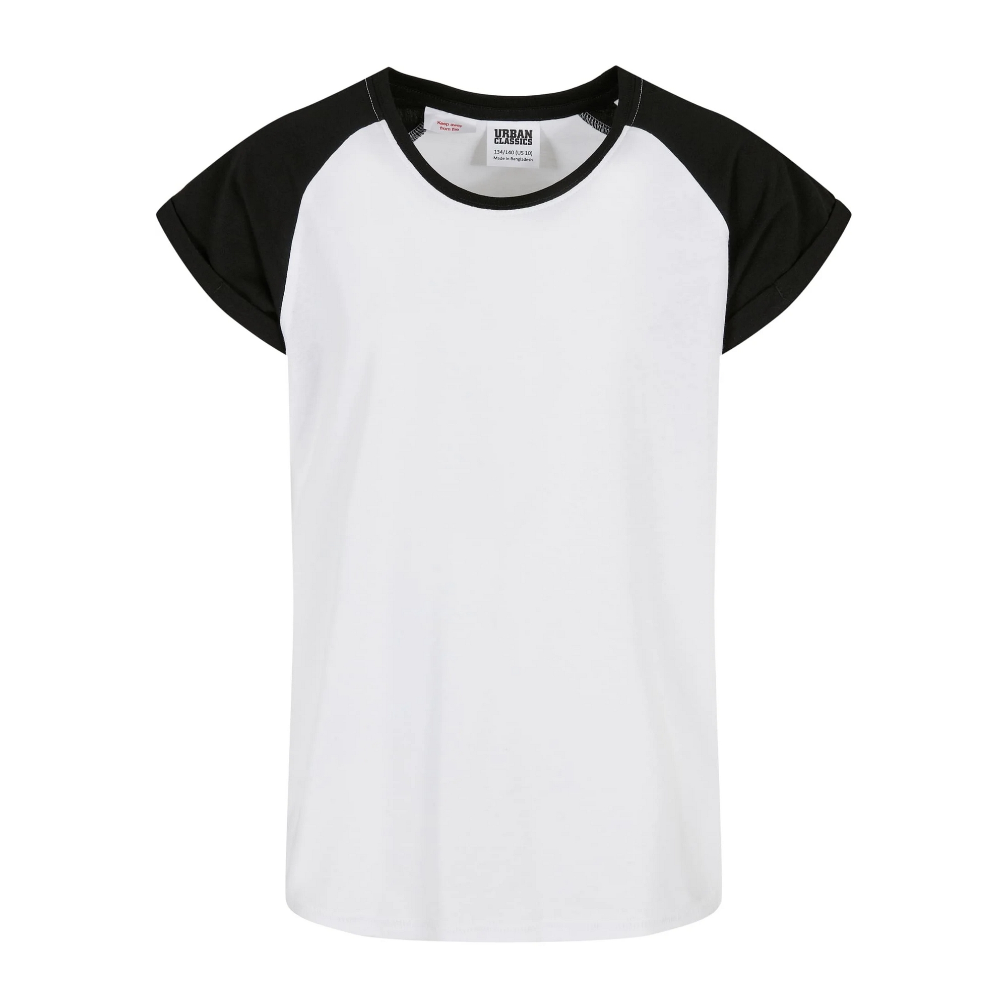 Urban Classics Meisjes contrast raglan t-shirt