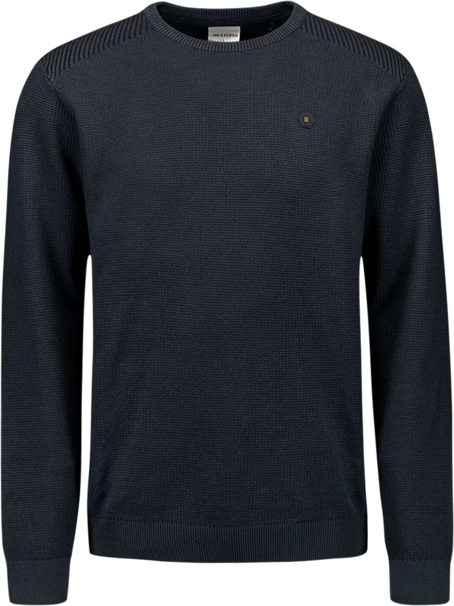 No Excess Pullover crewneck 2 coloured jacqua night