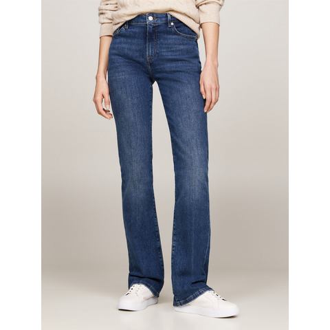 Tommy Hilfiger Bootcut jeans BOOTCUT RW CLER met -logobadge