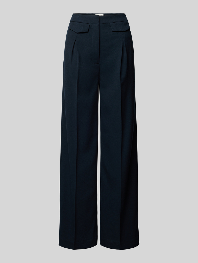 Copenhagen Muse Baggy fit stoffen broek met persplooien, model 'TAILOR'