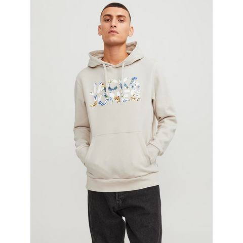 Jack & Jones Hoodie JJEJEFF CORP LOGO SWEAT HOOD LN