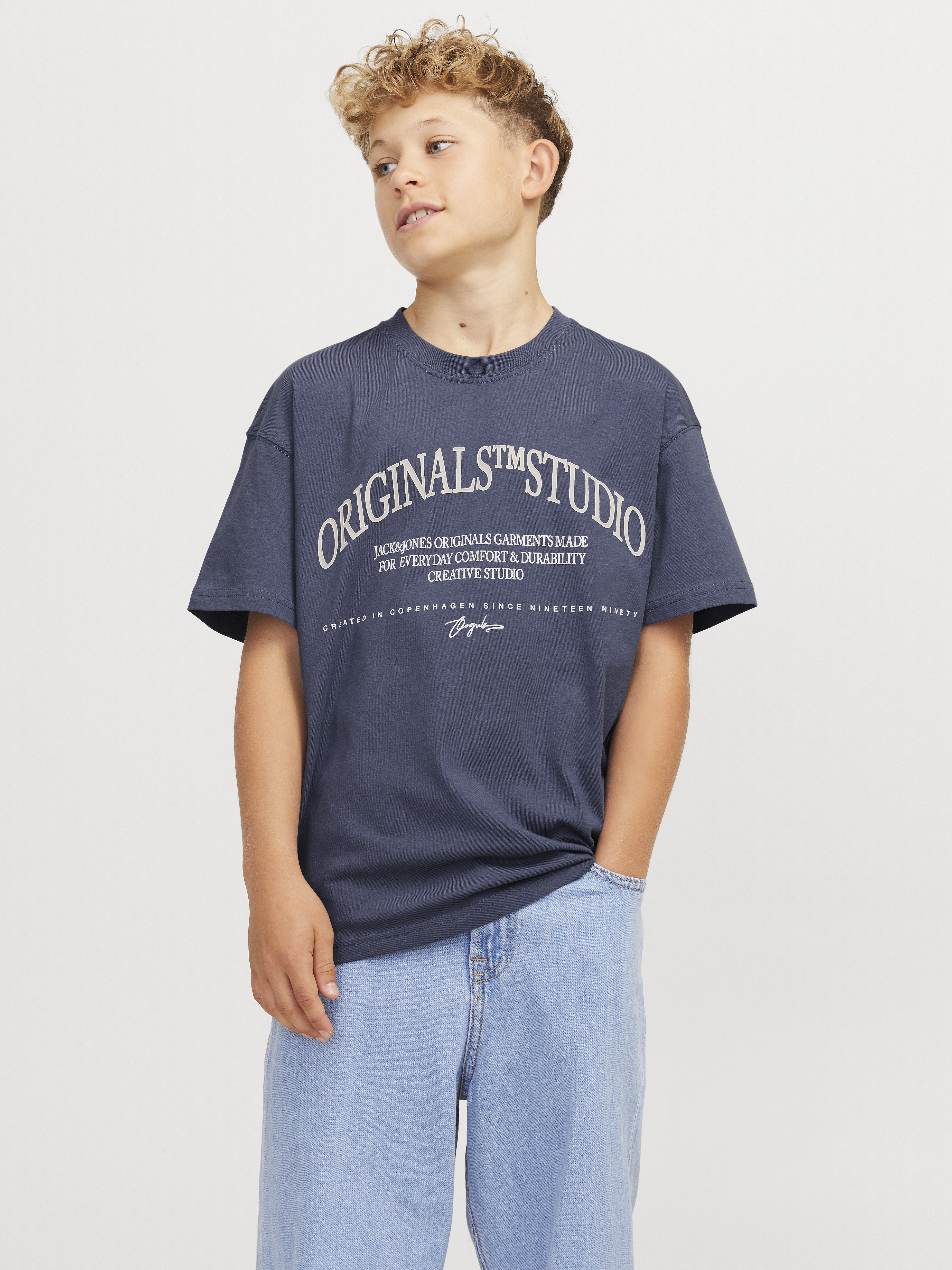 Jack & Jones Jorfrederiksberg margatefront tee b