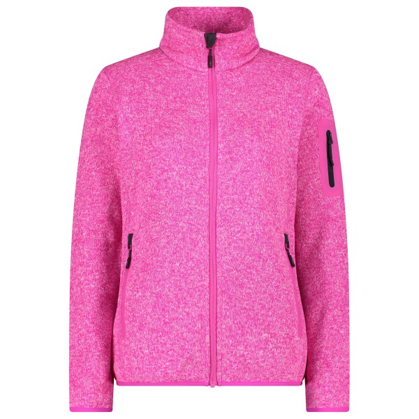 CMP  Women's Jacket Jacquard Knitted - Fleecevest, roze