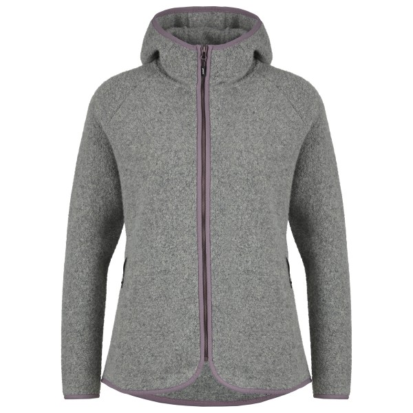 Stoic  Women's MerinoPile RissnaSt. Zip Hoody - Fleecevest, grijs