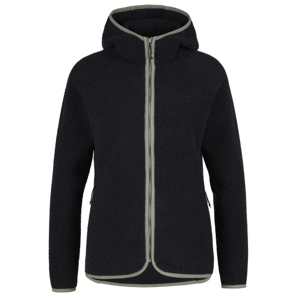 Stoic  Women's MerinoPile RissnaSt. Zip Hoody - Fleecevest, zwart