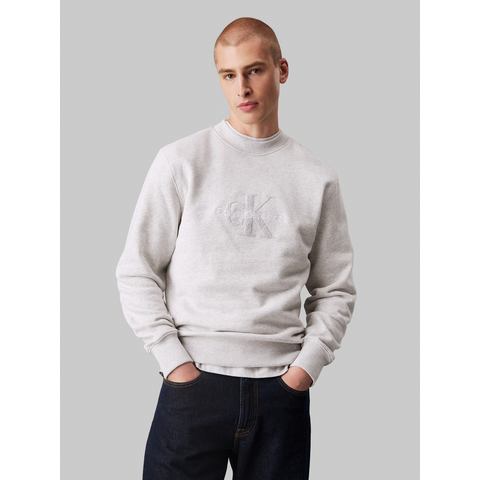 Calvin Klein Sweatshirt CHENILLE MONOLOGO CREW NECK