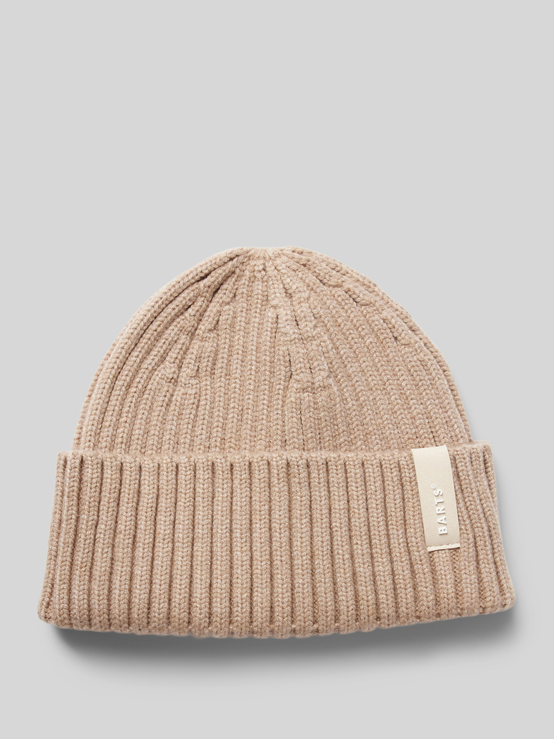 Barts Beanie met labeldetail, model 'SUMTER'