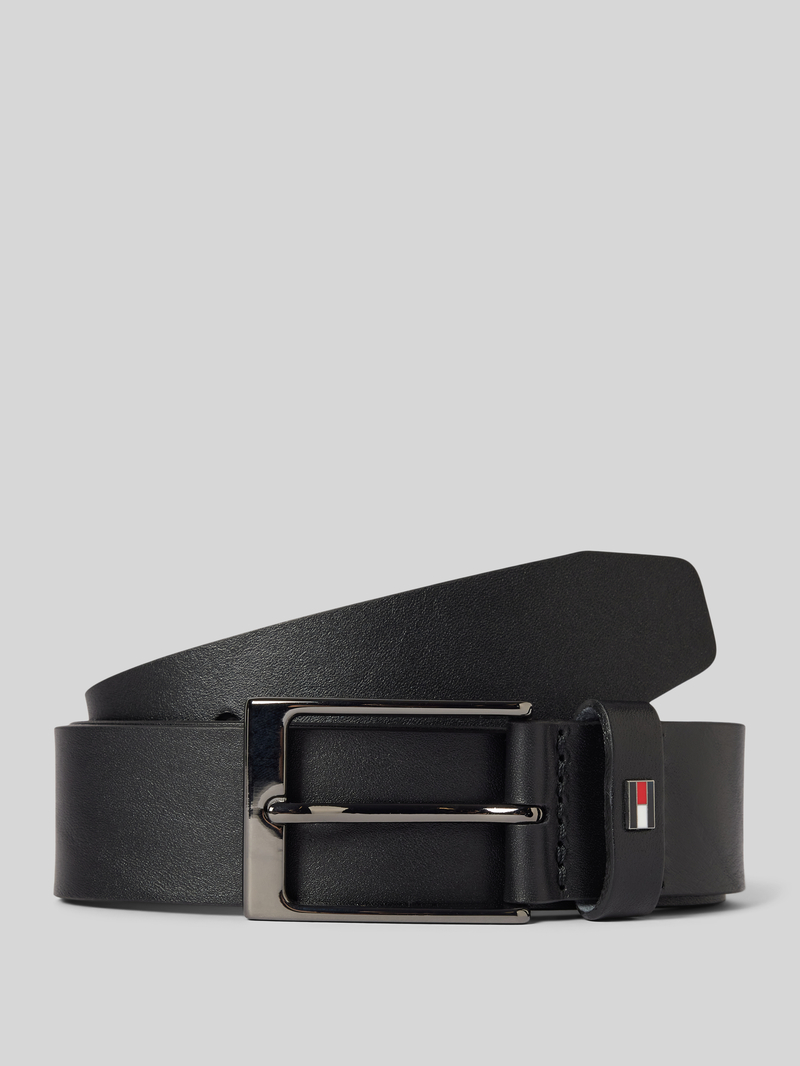 Tommy Hilfiger Leren riem met logo-applicatie, model 'LAYTON'