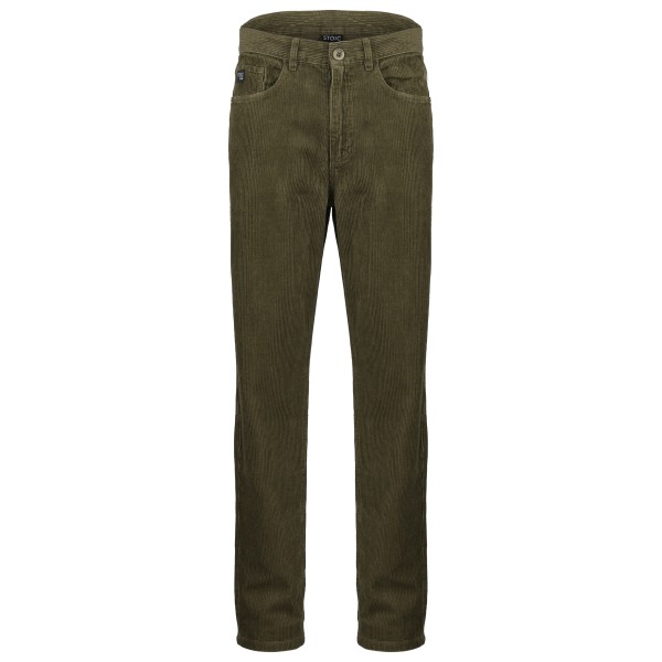 Stoic  MMXX.Mora Cord Pants - Vrijetijdsbroek, olijfgroen