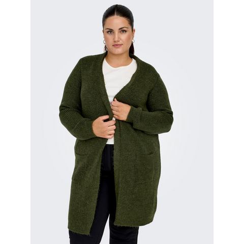 ONLY CARMAKOMA Vest CARJADE LS CARDIGAN KNT NOOS