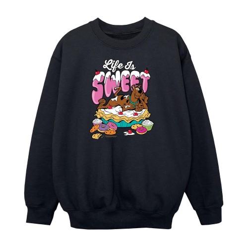 Scooby Doo Girls Life is Sweet Sweatshirt