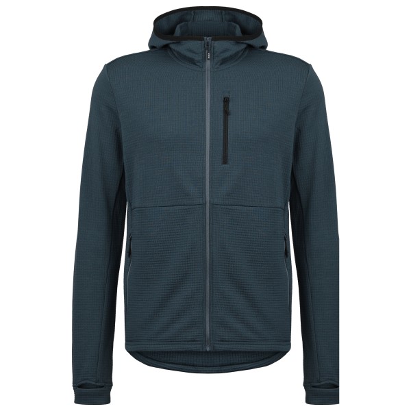 Stoic  MerinoGrid285 NorrdalSt. Zip Hoody - Fleecevest, blauw