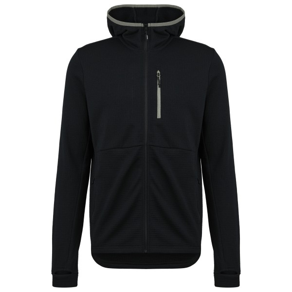 Stoic  MerinoGrid285 NorrdalSt. Zip Hoody - Fleecevest, zwart