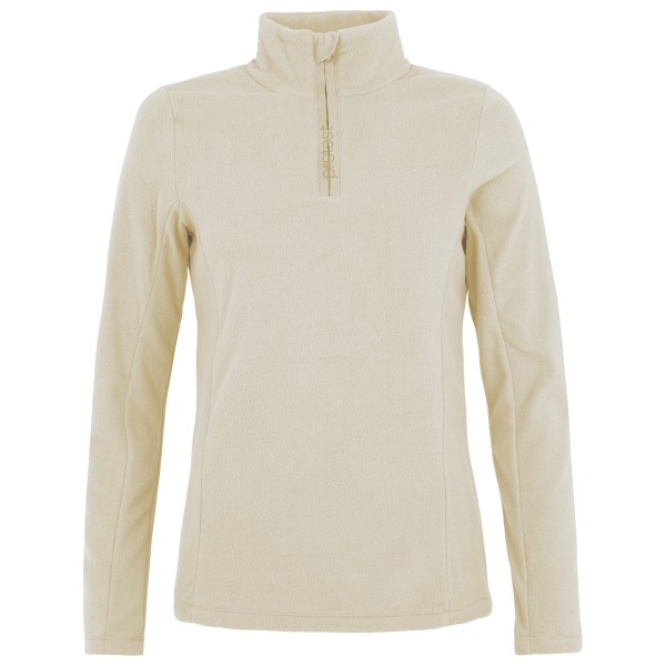 Protest  Women's Mutez 1/4 Zip Top - Fleecetrui, beige