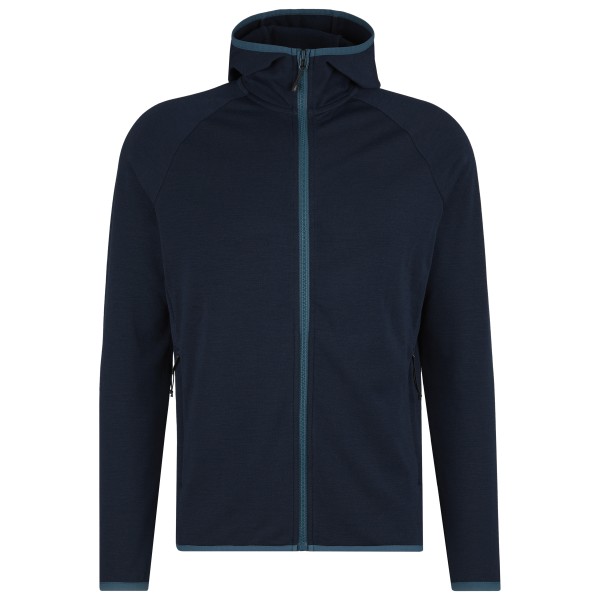 Heber Peak  MerinoBlend SaplingHe. Zip Hoody - Trui met capuchon, blauw