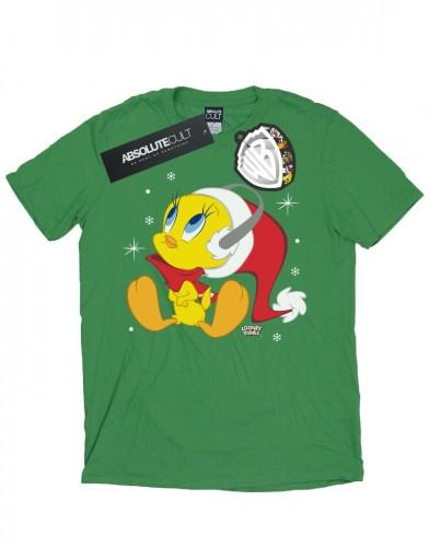 Looney Tunes meisjes kerst Tweety katoenen T-shirt