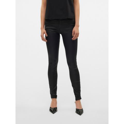 Vero Moda Skinny fit jeans VMFLASH MR SKINNY COATED PANTS NOOS