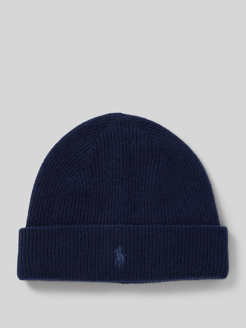 Polo Ralph Lauren Beanie van kasjmier met labelstitching