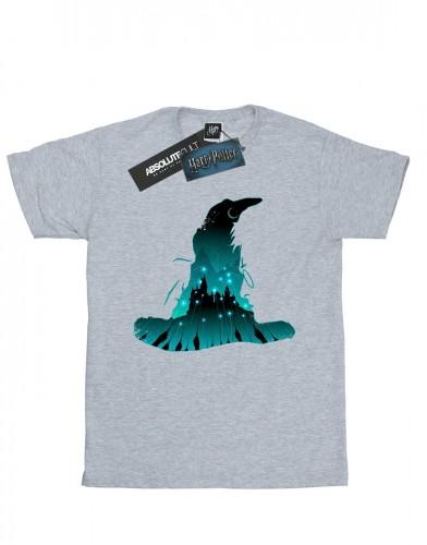 Harry Potter meisjes Zweinstein silhouet katoenen T-shirt