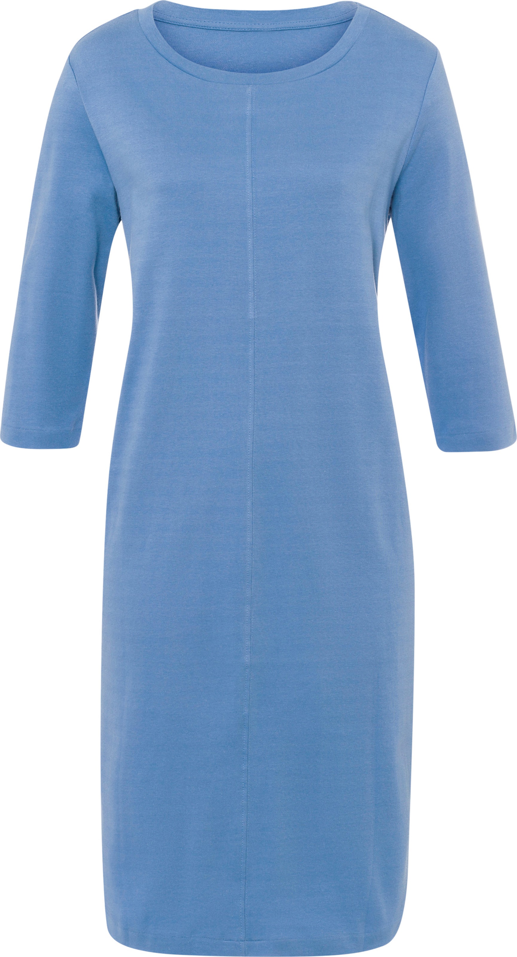 Your Look... for less! Dames Jersey jurk middenblauw Maat